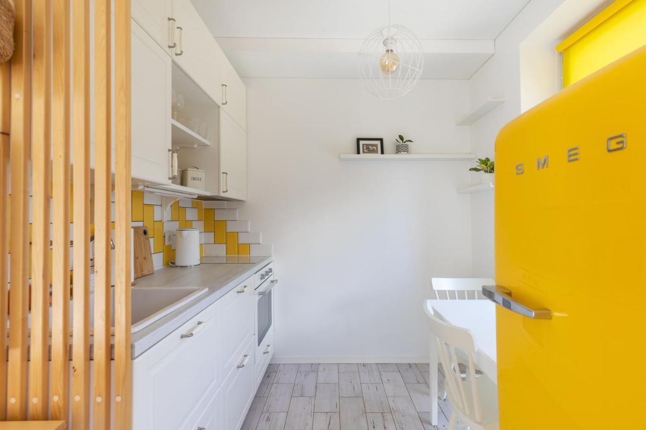 Apartament Yellow Studio Paupys Wilno Zewnętrze zdjęcie