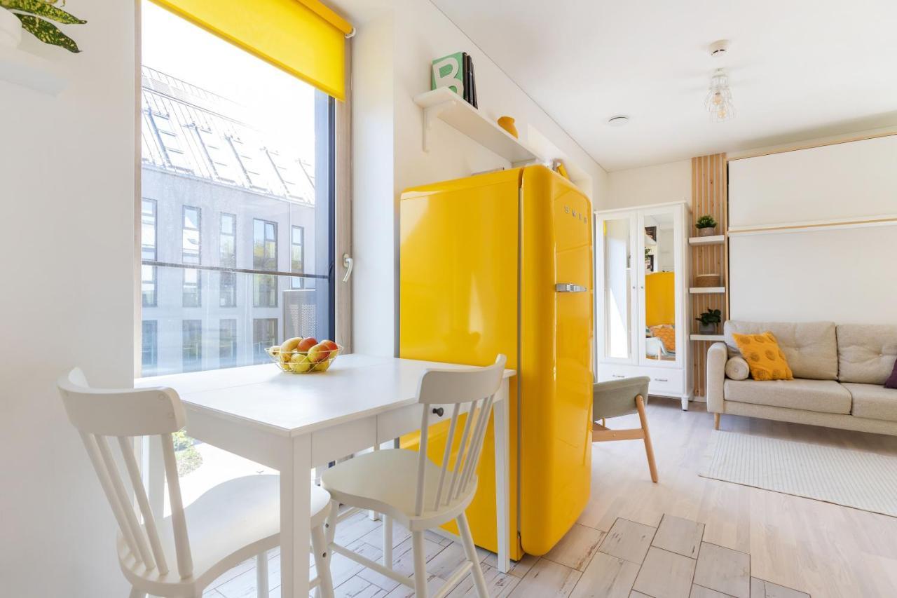 Apartament Yellow Studio Paupys Wilno Zewnętrze zdjęcie