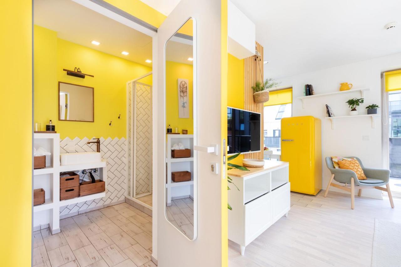 Apartament Yellow Studio Paupys Wilno Zewnętrze zdjęcie